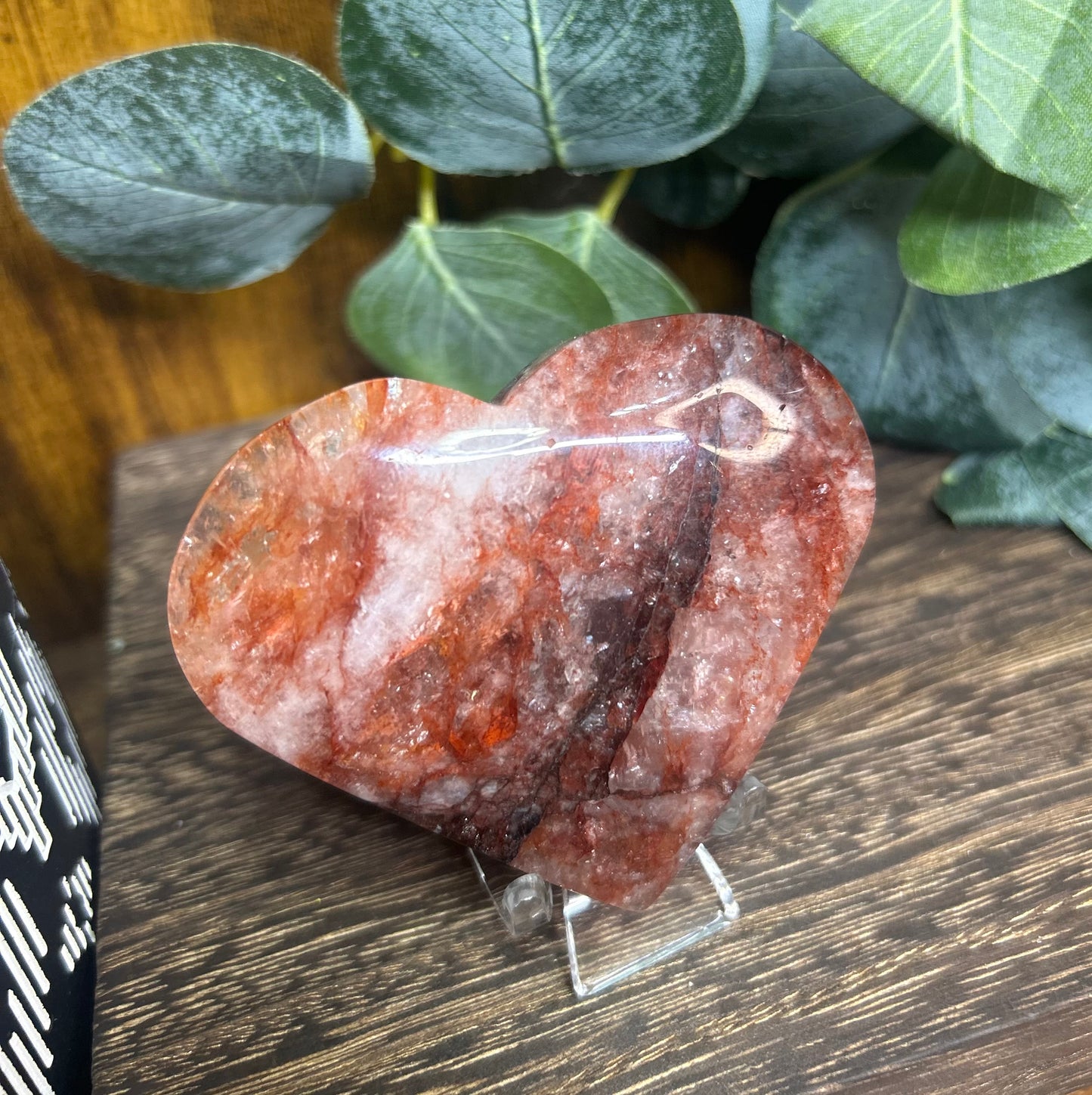 Fire Quartz Heart