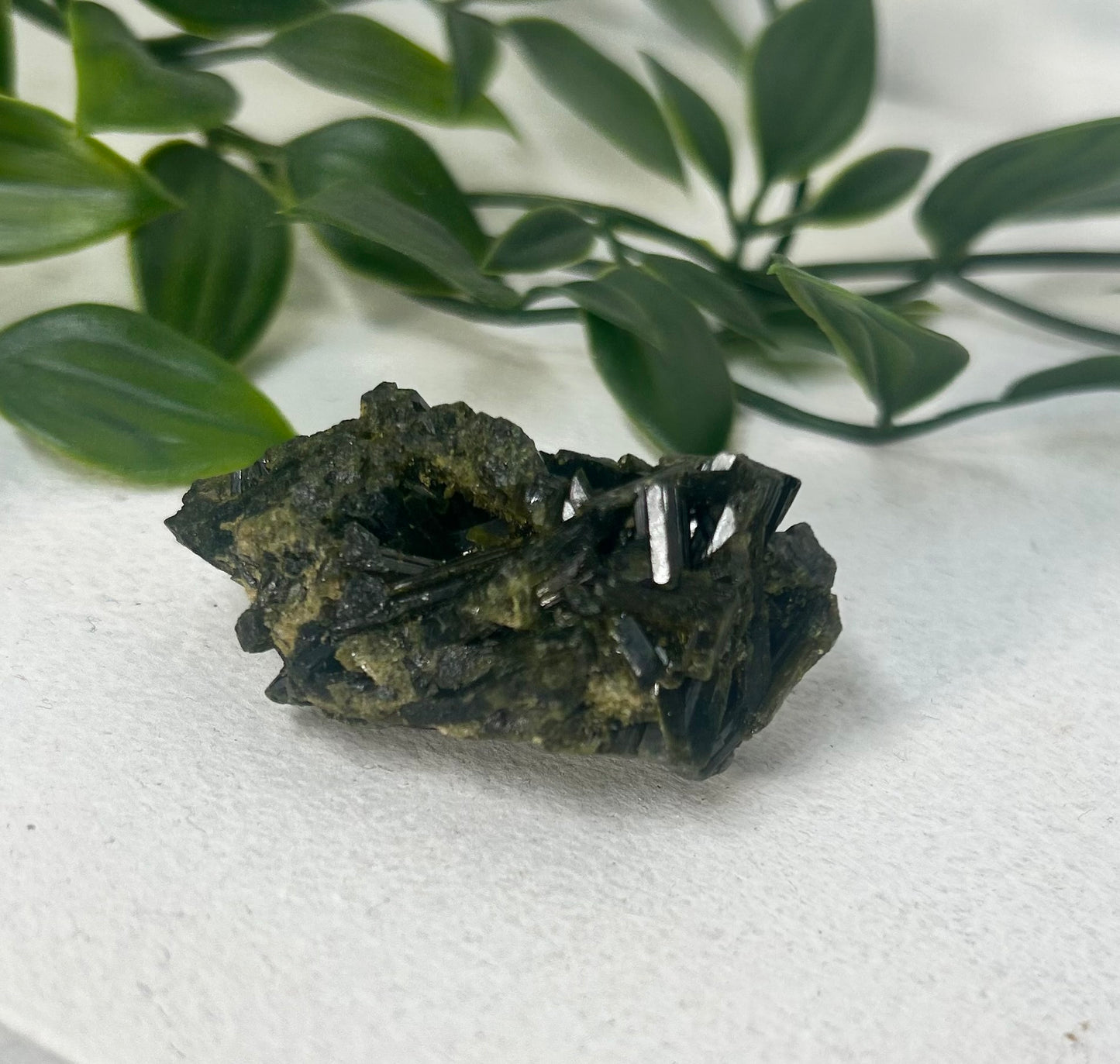 Epidote Raw Cluster