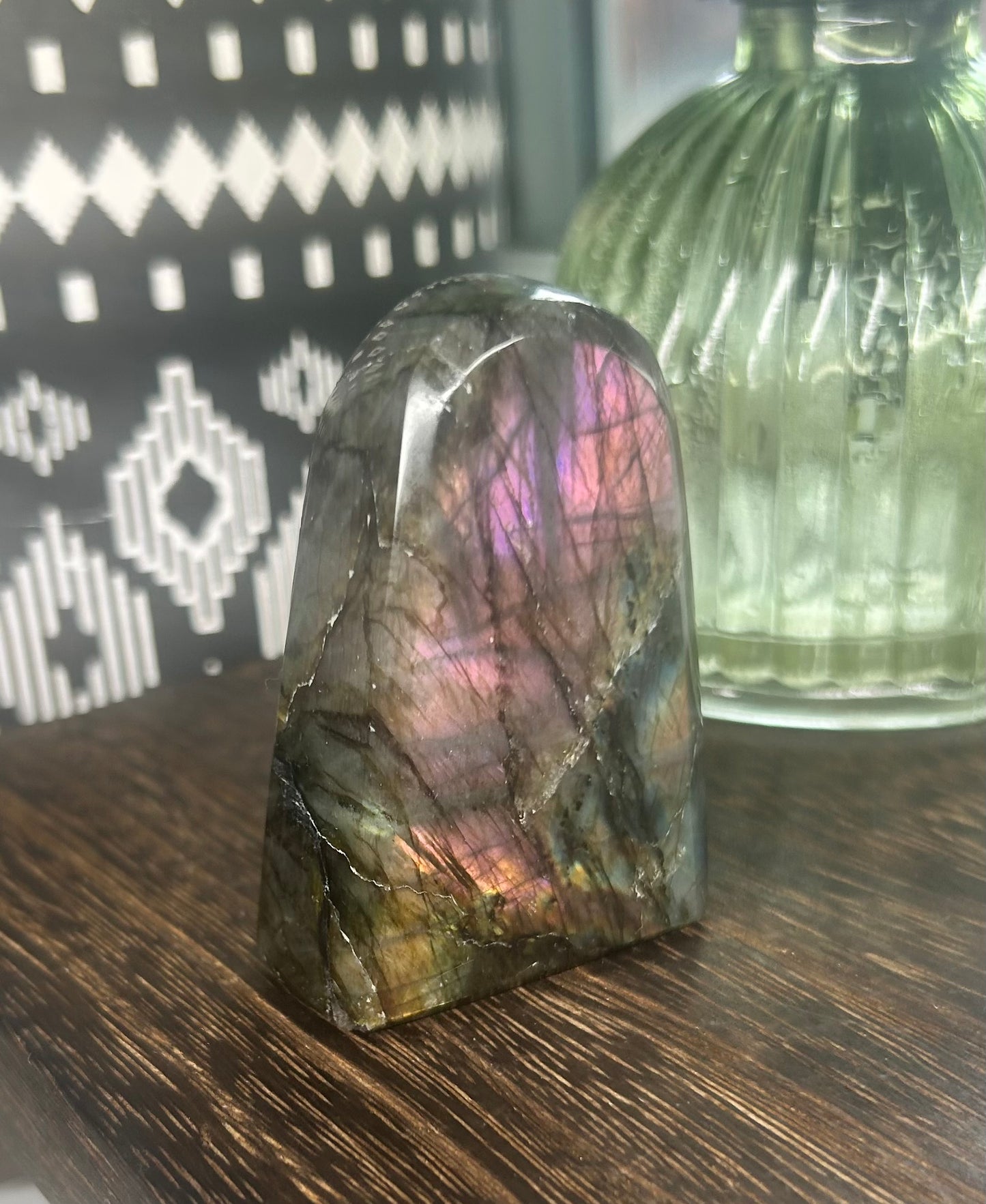 Labradorite Multi-Flash Crystal