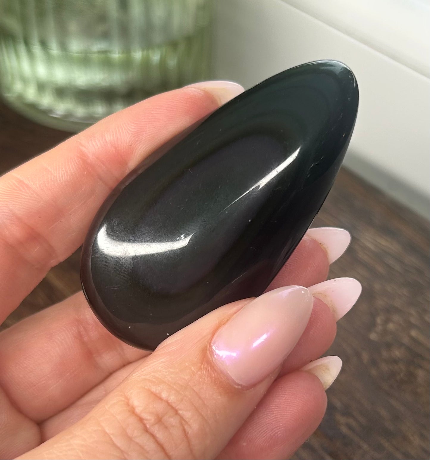 Rainbow Obsidian Tumbled Large Stone