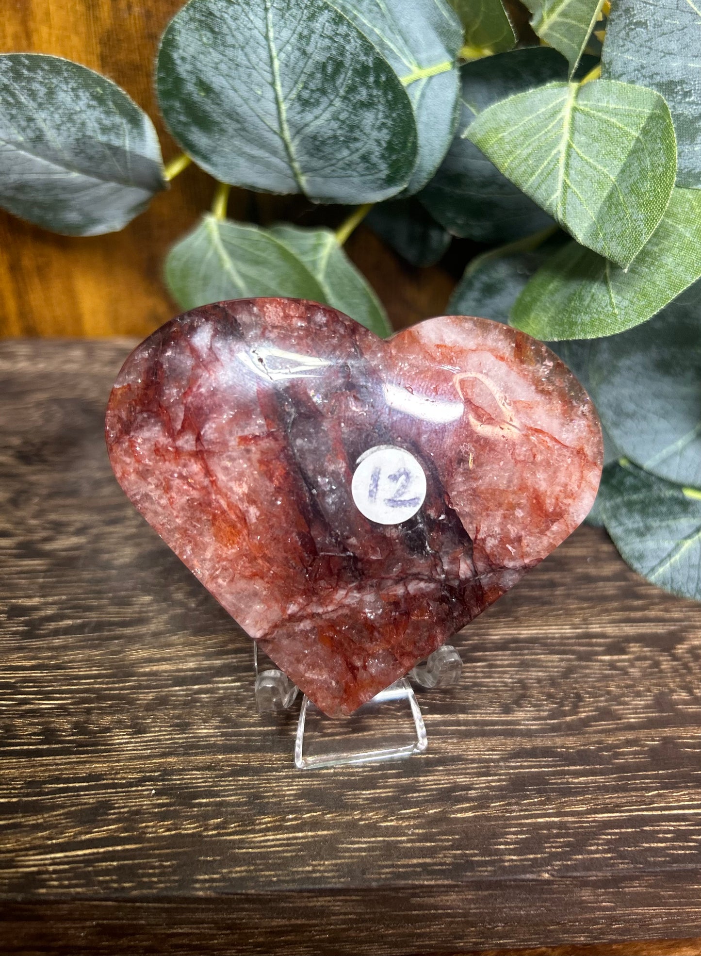 Fire Quartz Heart