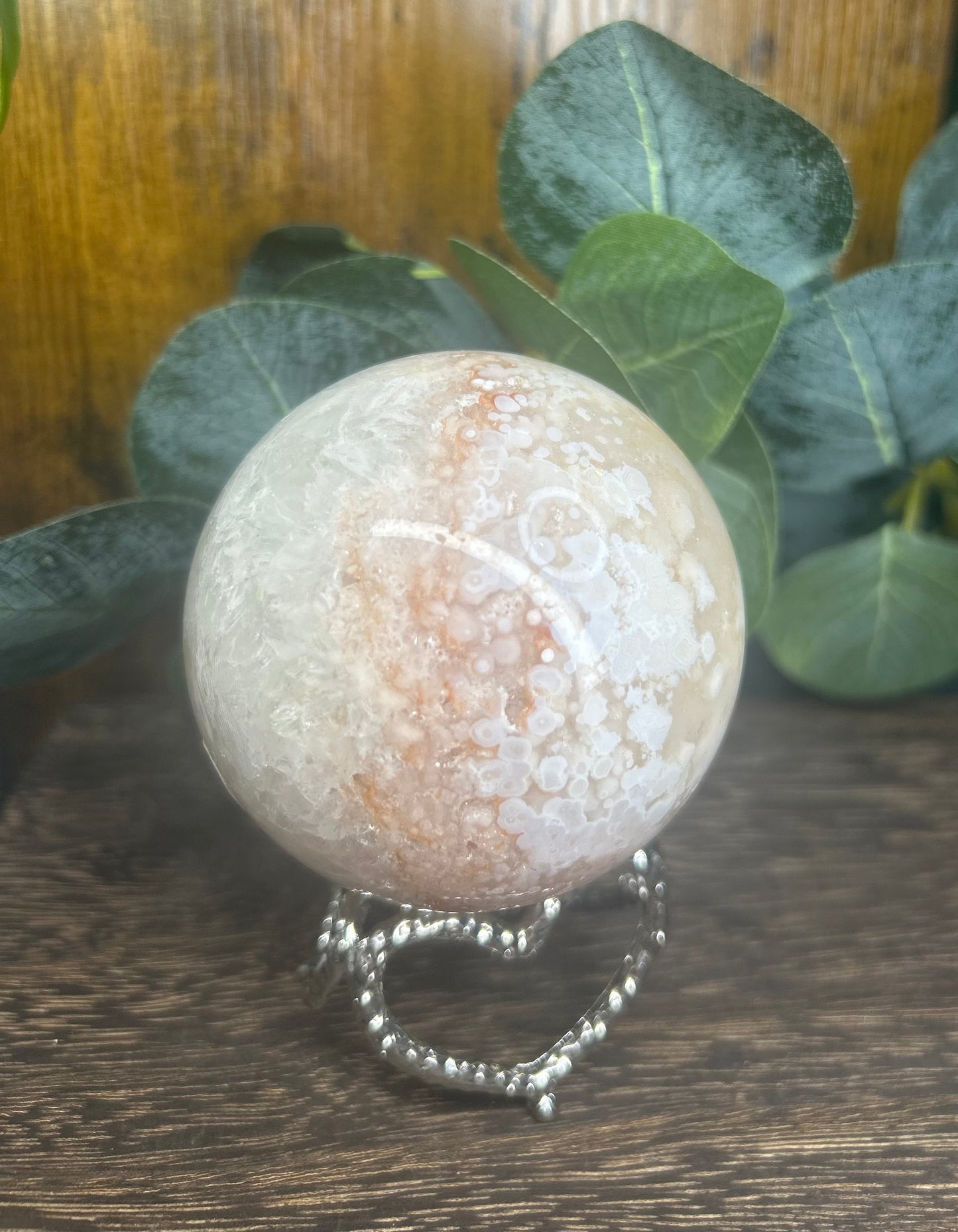 Pink Amethyst Druzy Sphere