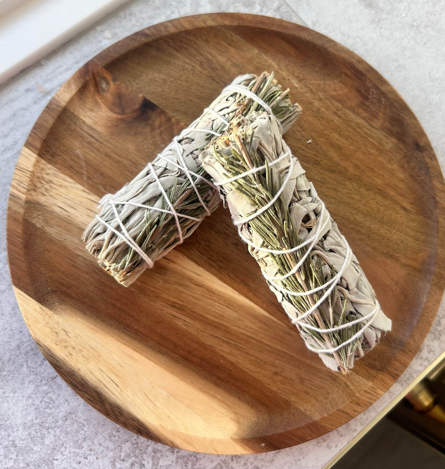 White Sage & Rosemary Smudge Stick
