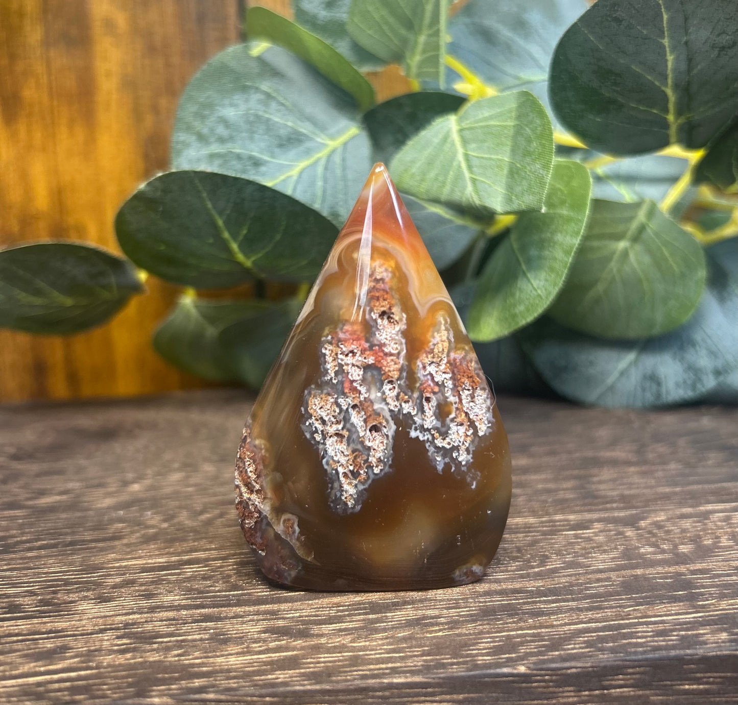 Carnelian Teardrop / Flame