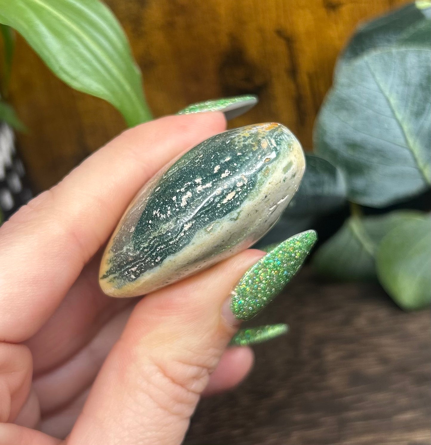 Ocean Jasper Sea Gem Heart