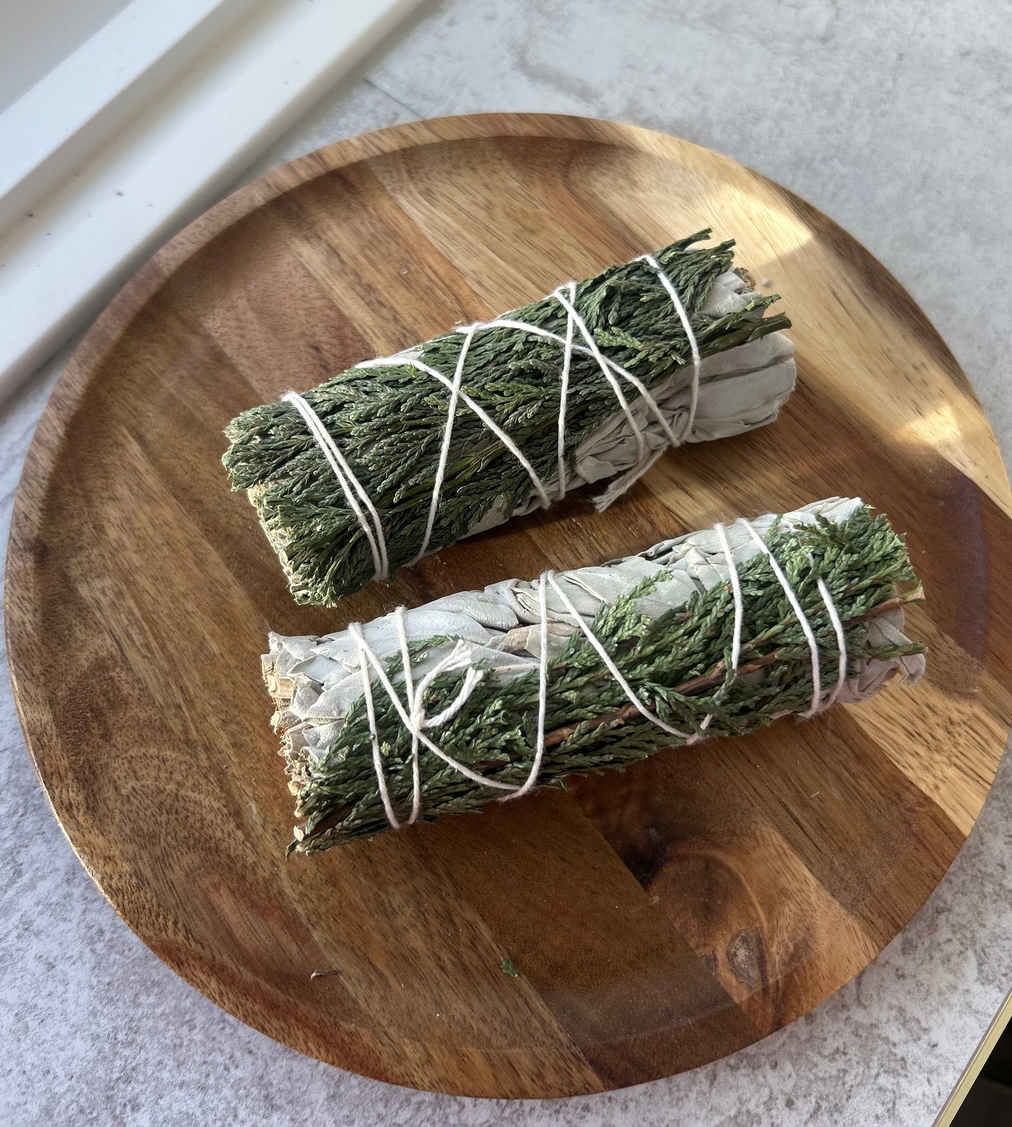 White Sage & Cedar Smudge Stick