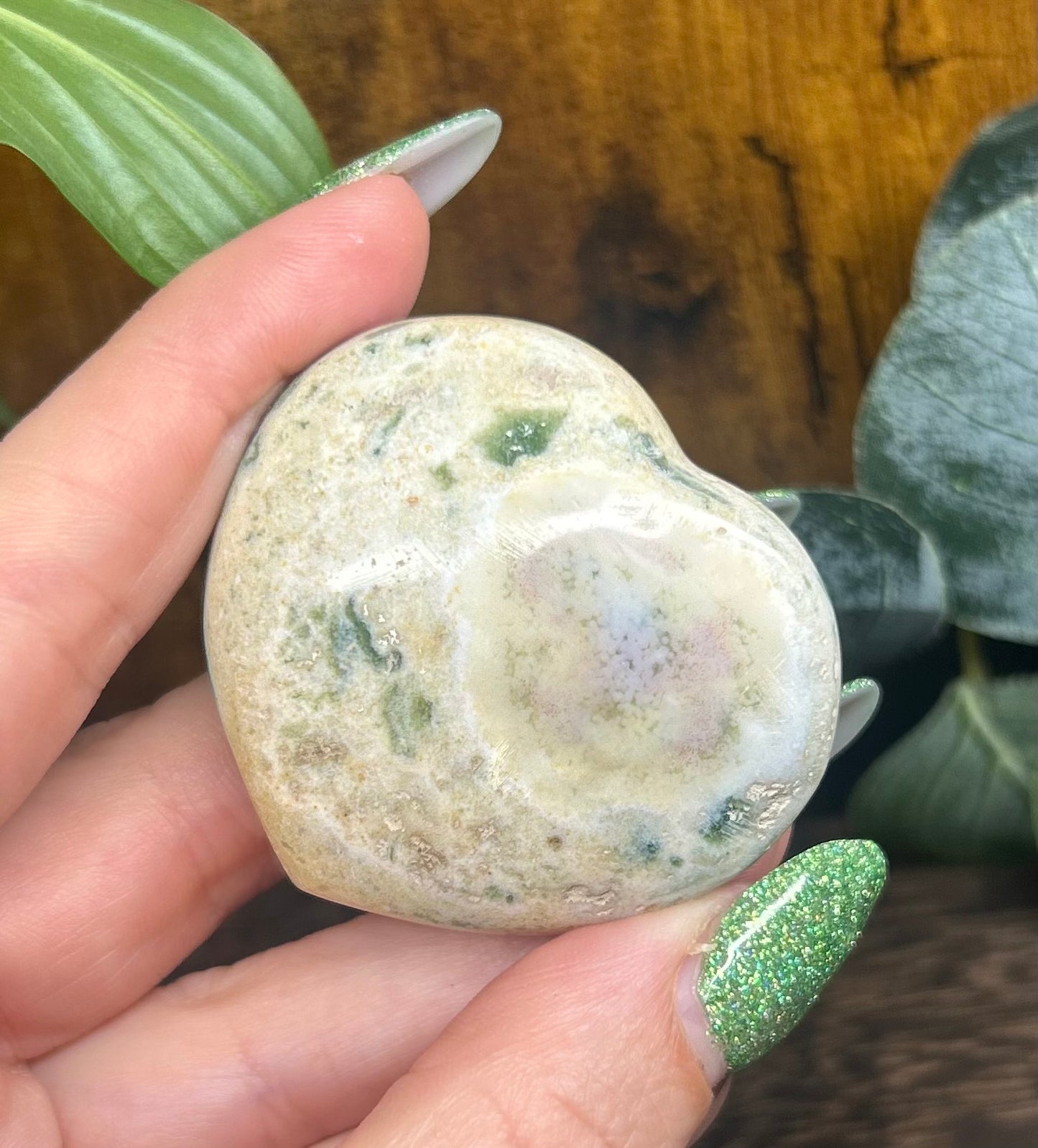 Ocean Jasper Sea Gem Heart