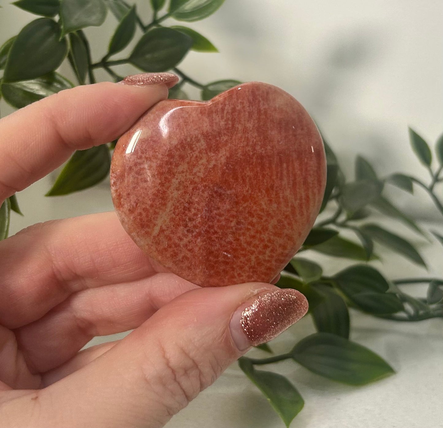 Peach Moonstone Palmstone