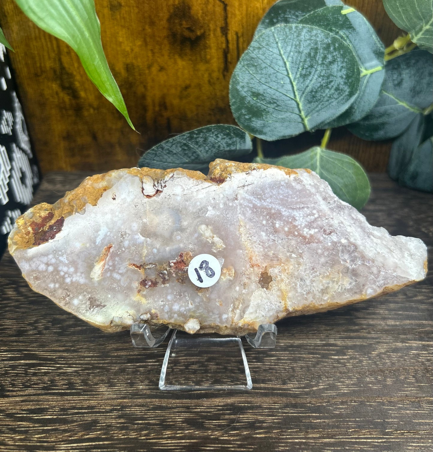 Pink Amethyst Slab Statement