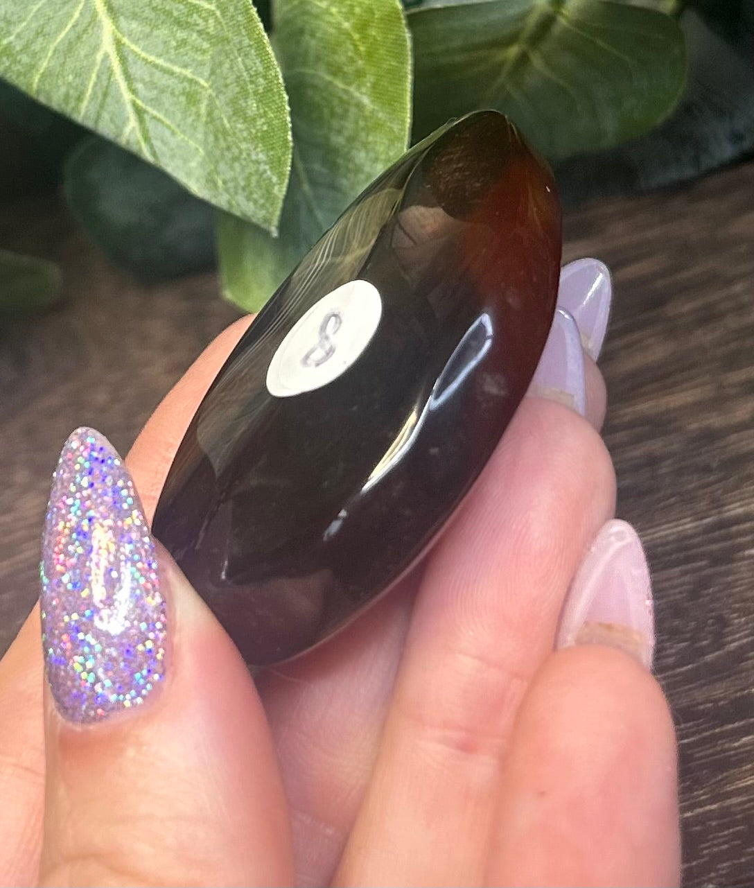 Sardonyx Palm Stone