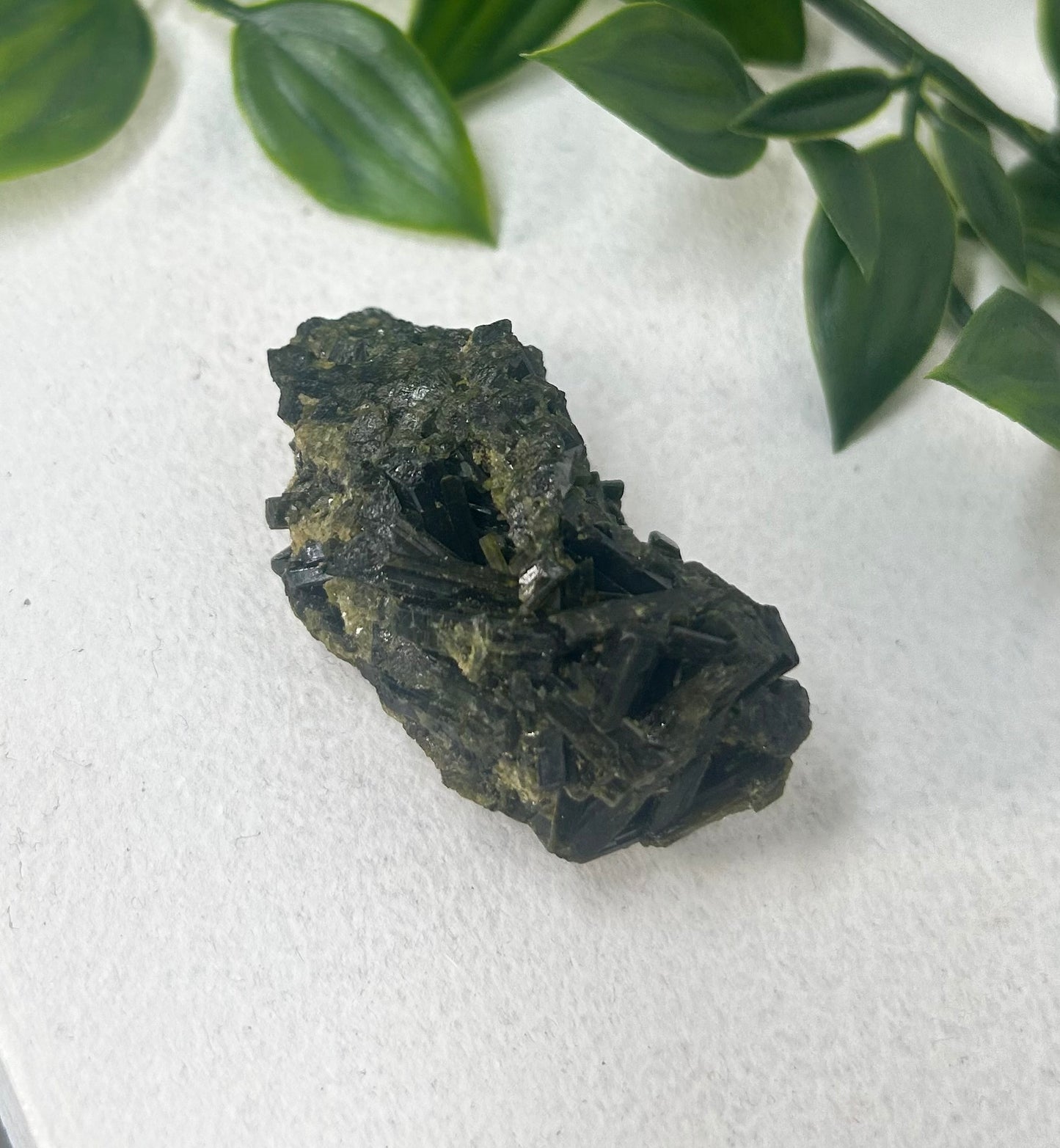 Epidote Raw Cluster