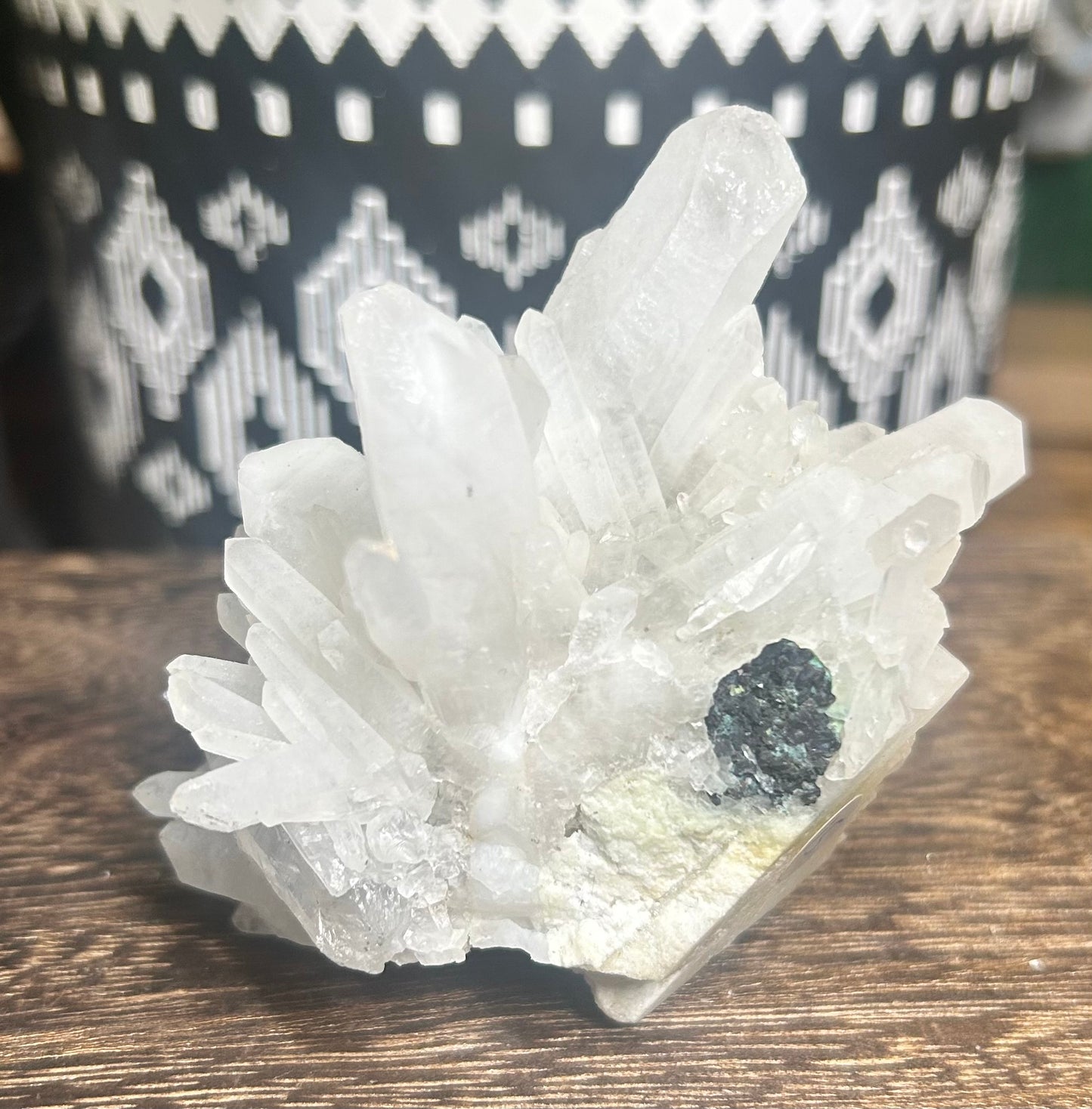 Milky Snow Quartz Needle Specimen