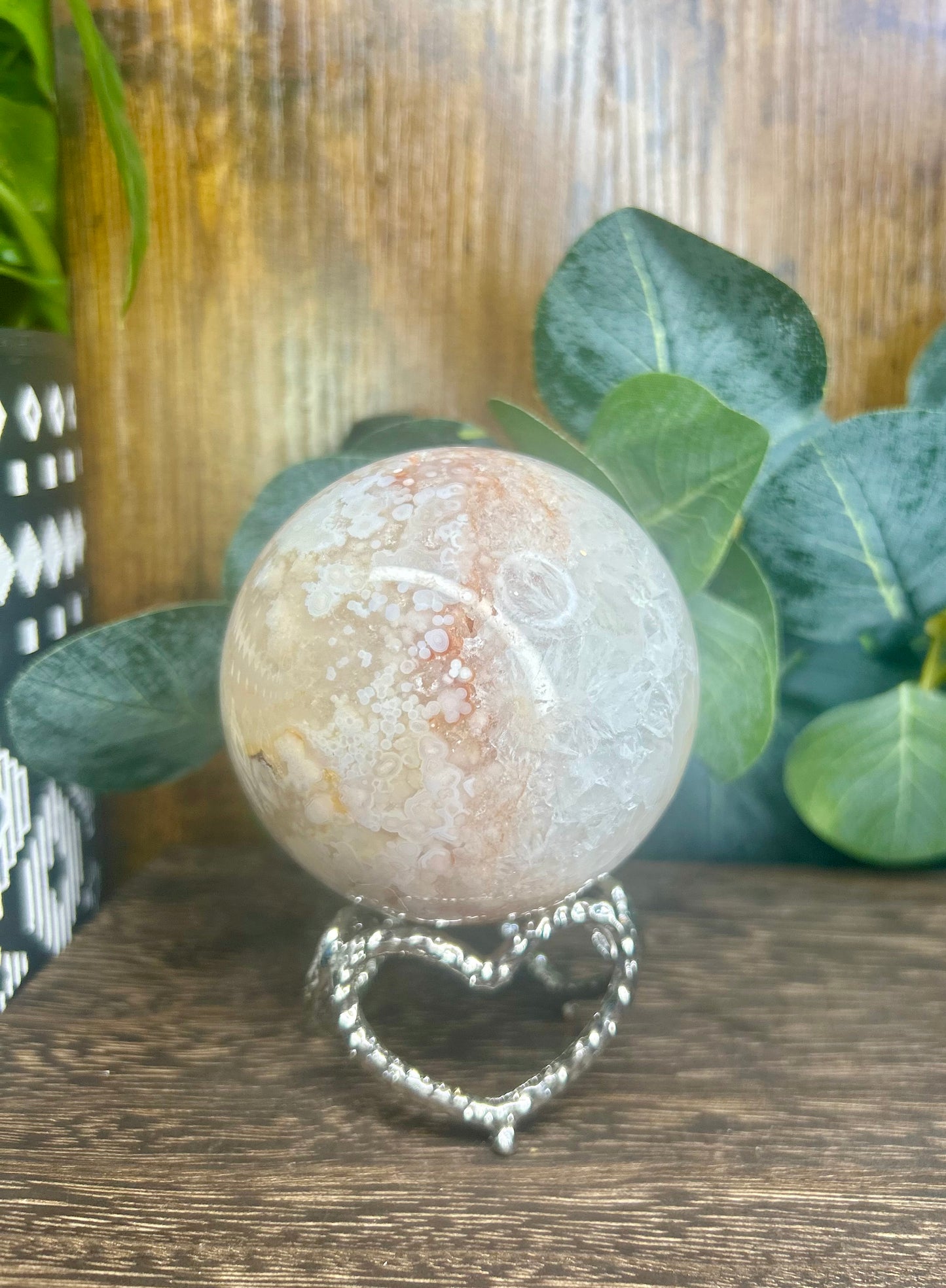 Pink Amethyst Druzy Sphere
