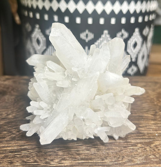 Milky Snow Quartz Needle Specimen