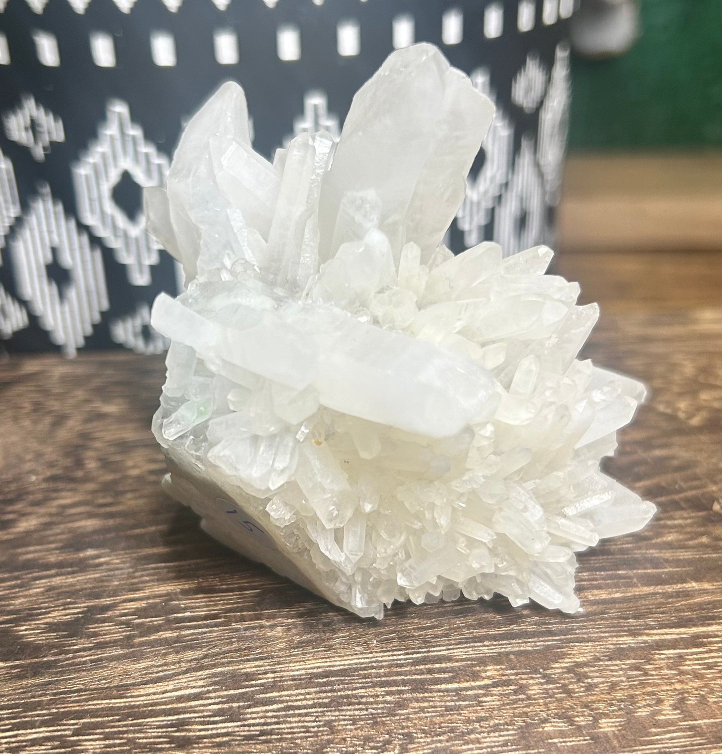 Milky Snow Quartz Needle Specimen