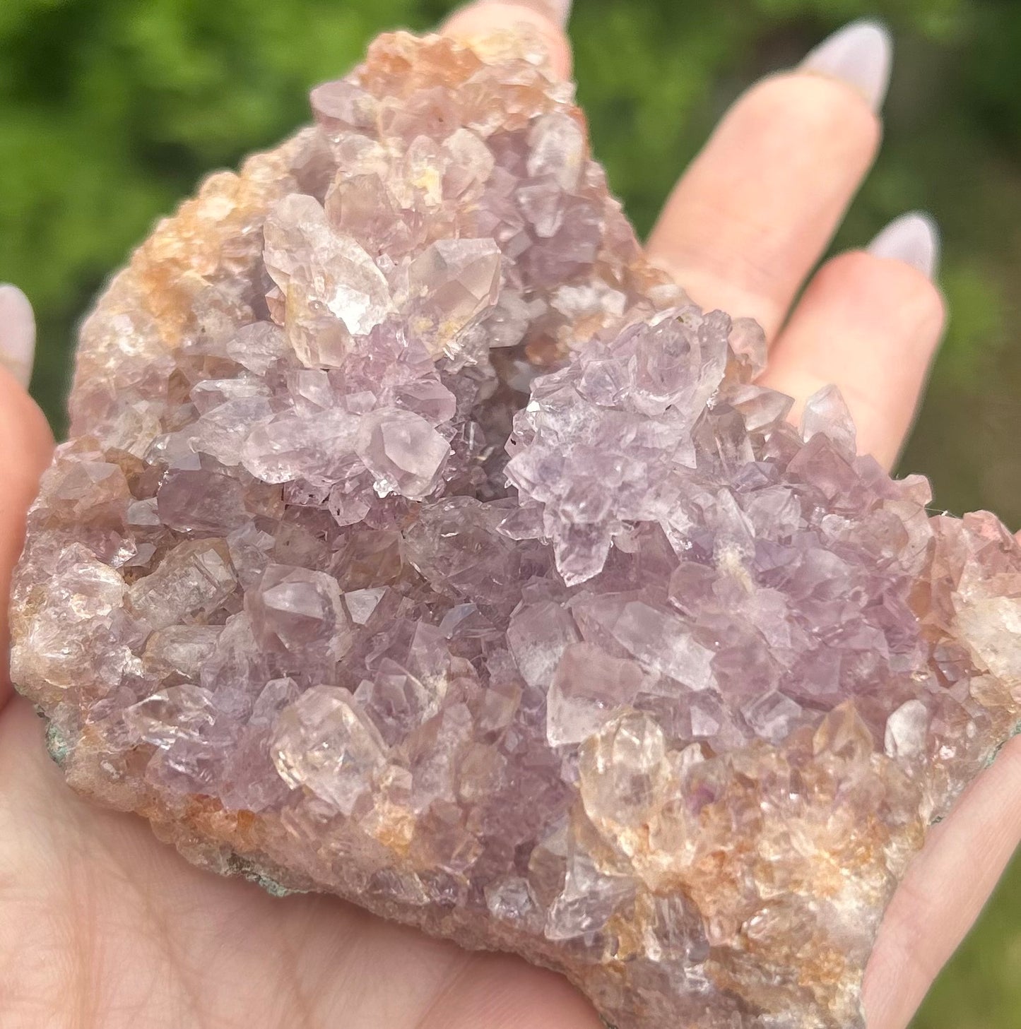 Pink Amethyst Raw Crystal Specimen