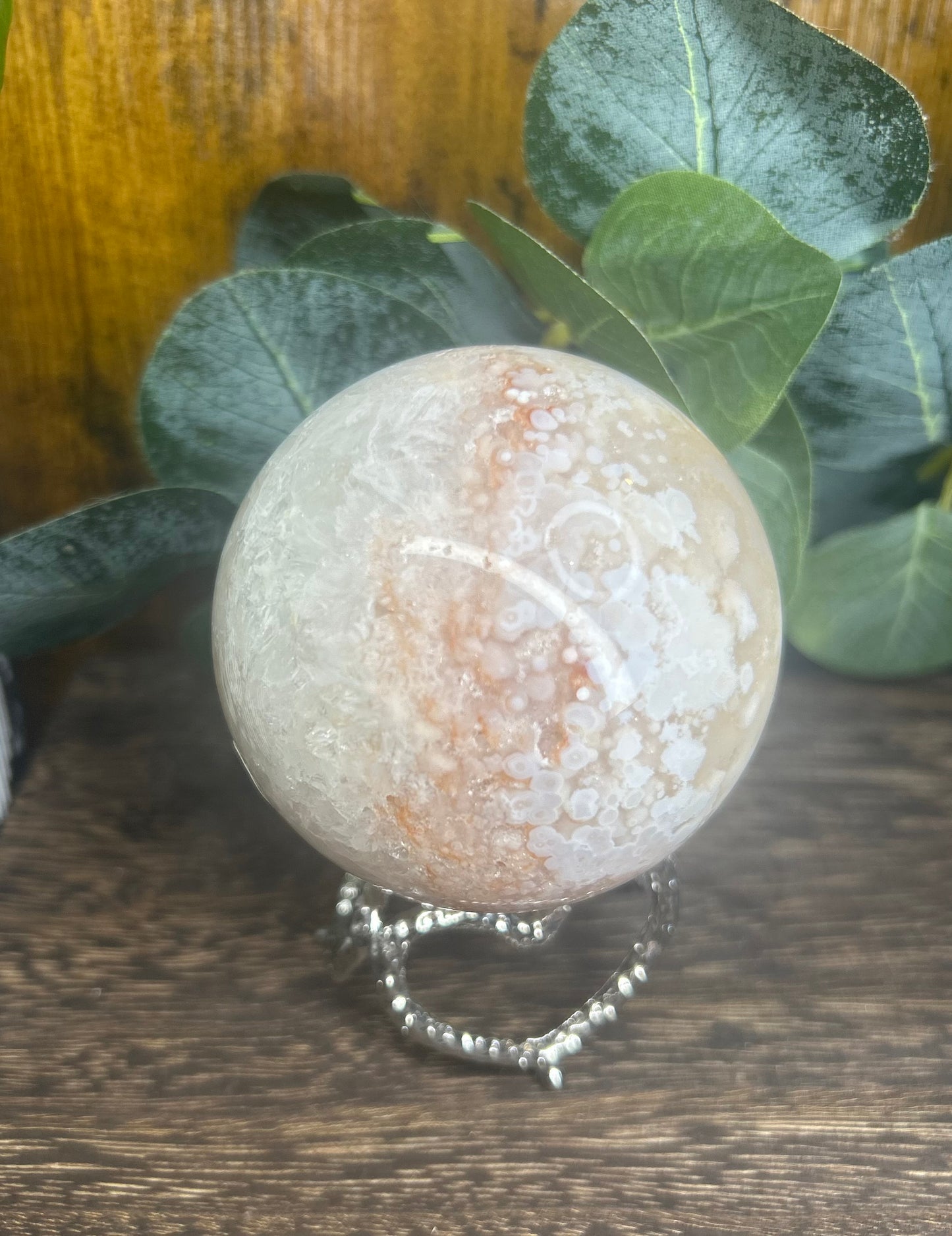 Pink Amethyst Druzy Sphere