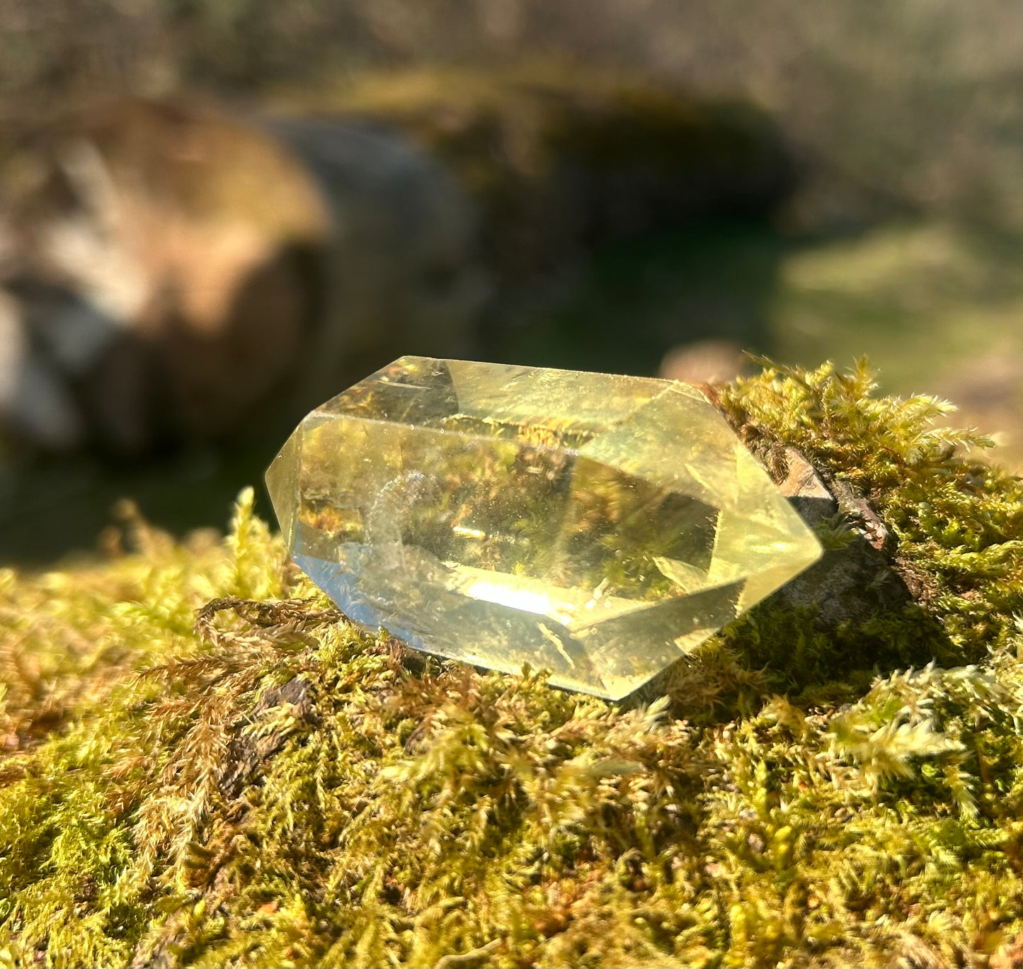Citrine Double Point