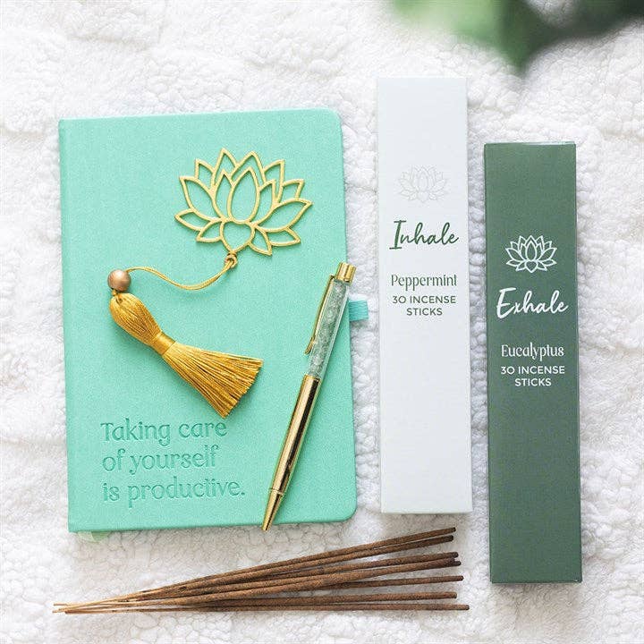 Lotus Flower Metal Bookmark