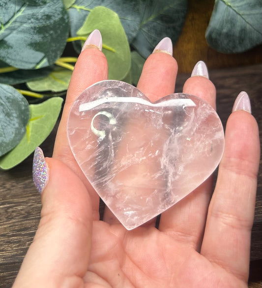 Rose Quartz Heart