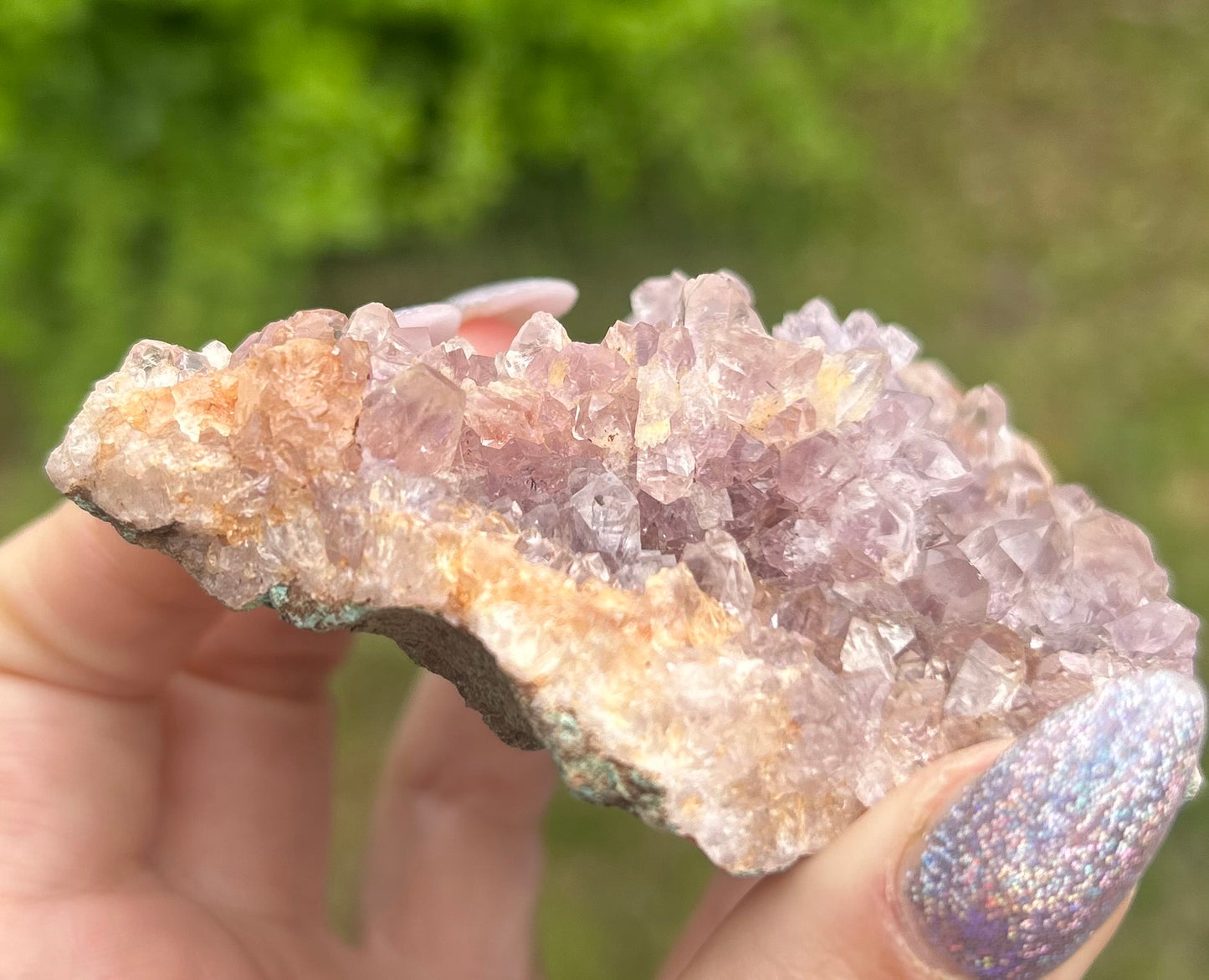 Pink Amethyst Raw Crystal Specimen