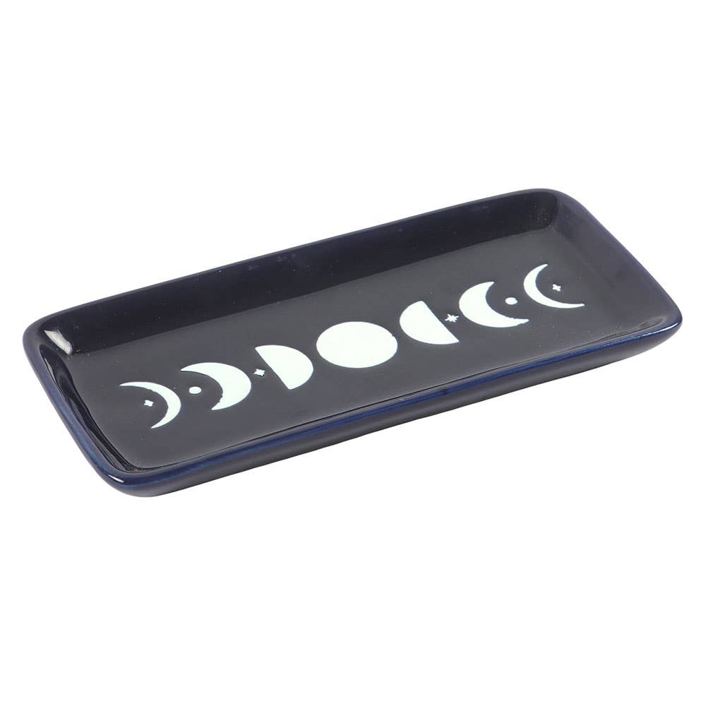 Blue Moon Phase Trinket Dish