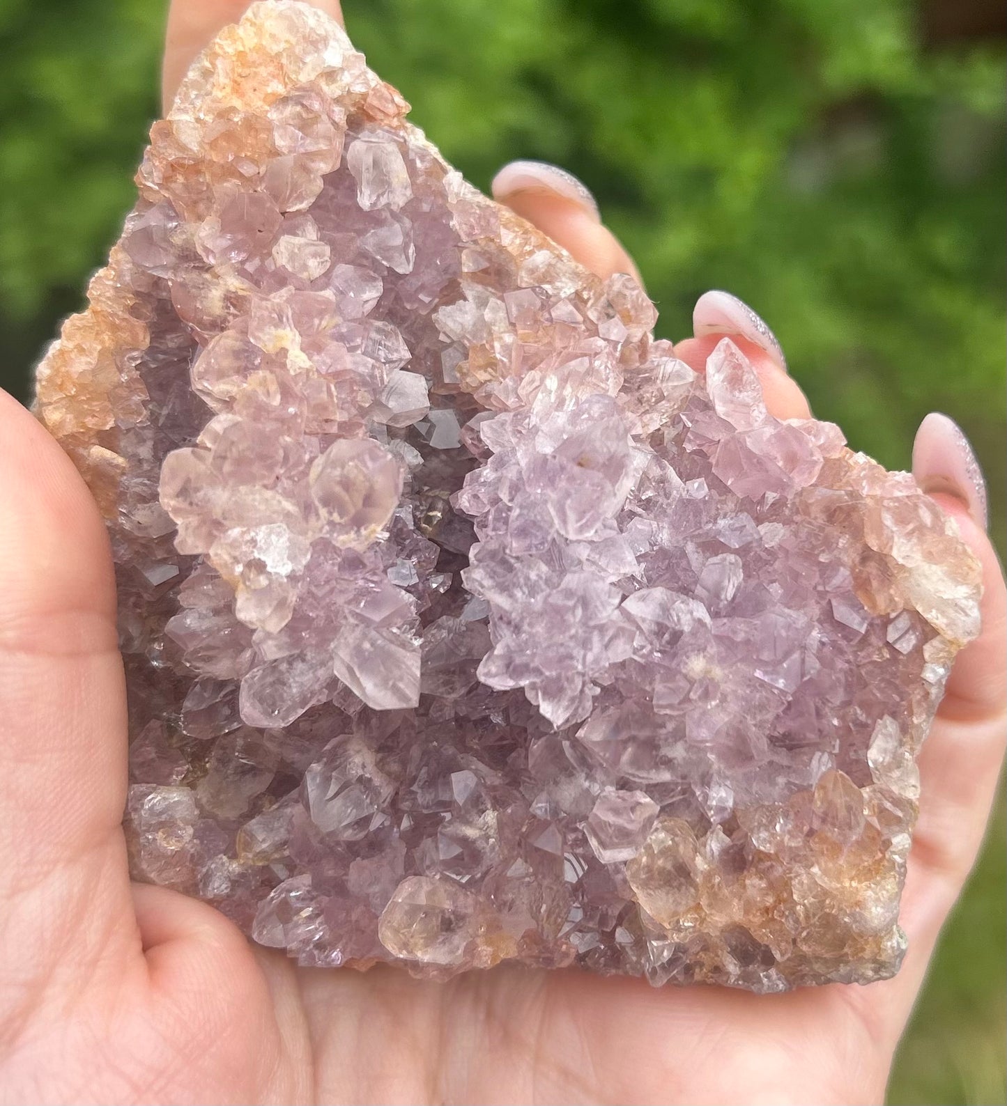 Pink Amethyst Raw Crystal Specimen