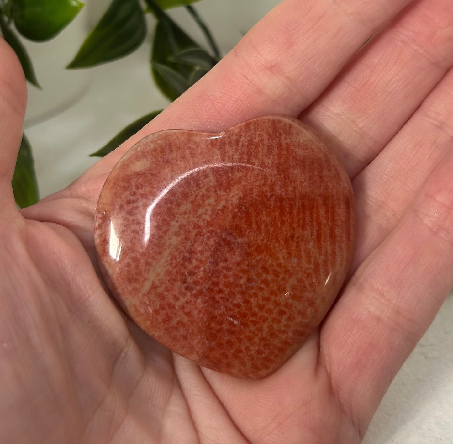 Peach Moonstone Palmstone