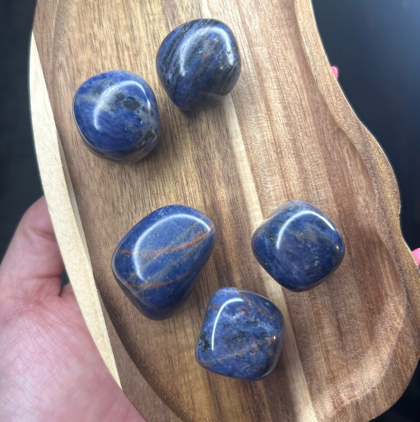 Large Sodalite Tumble Stone