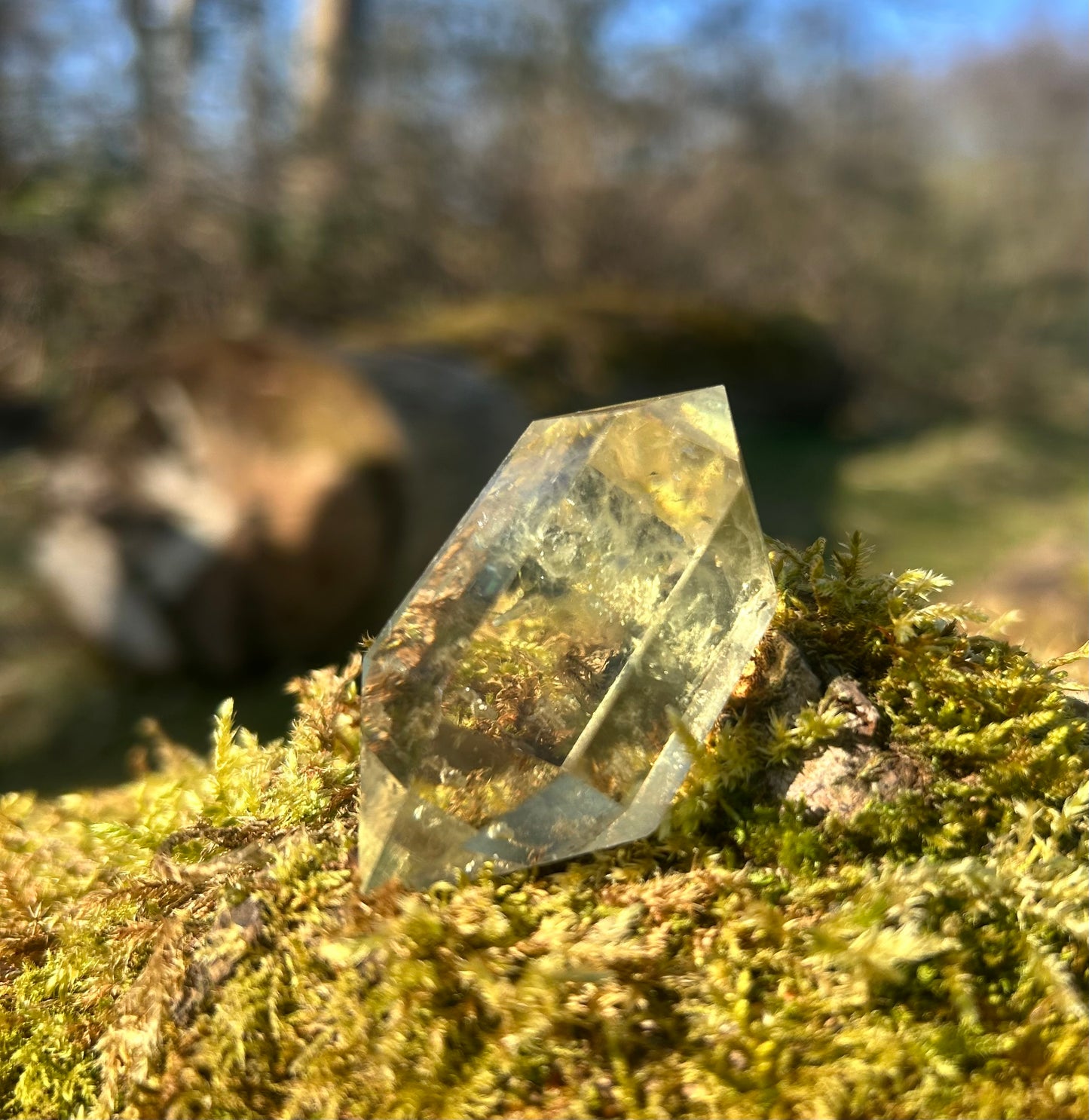 Citrine Double Point