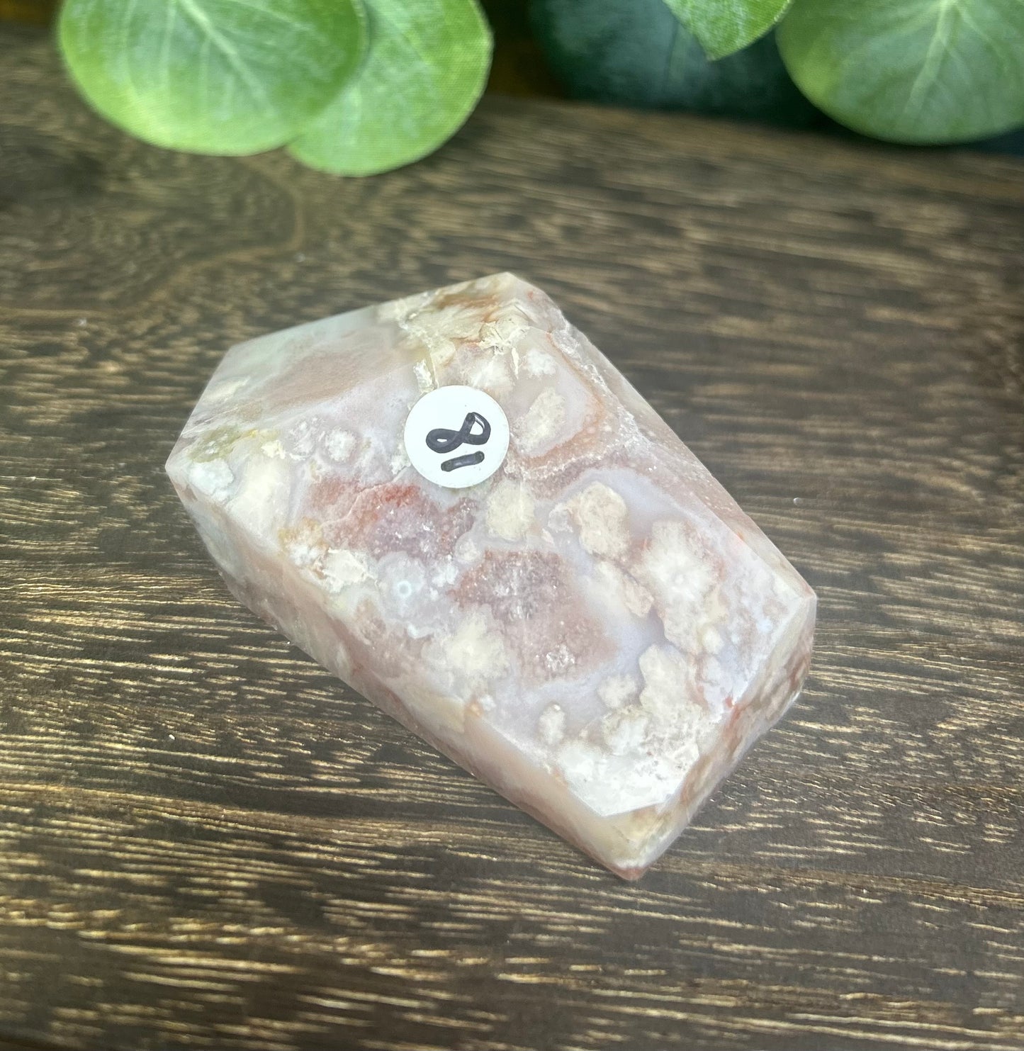 Pink Flower Amethyst Freeform