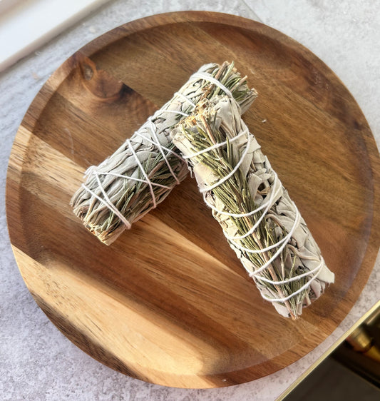 White Sage & Rosemary Smudge Stick