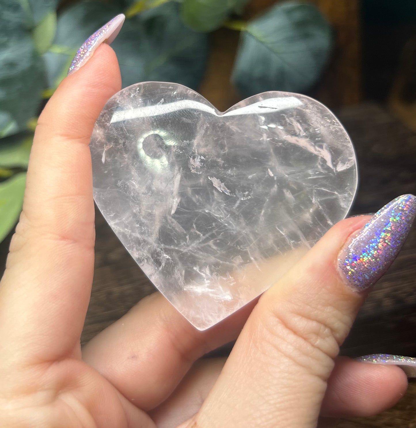 Rose Quartz Heart