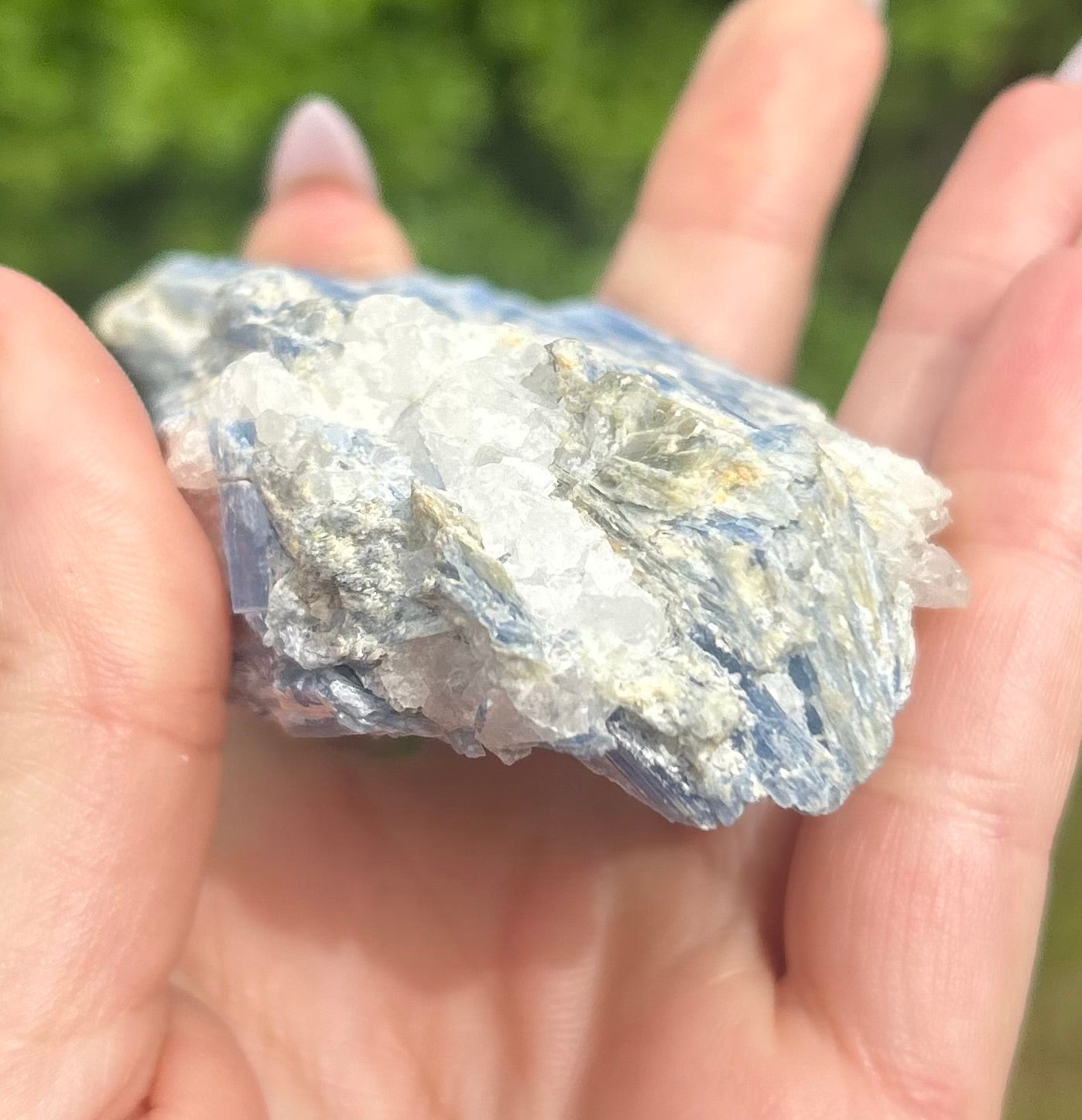 Kyanite With Quartz Raw
