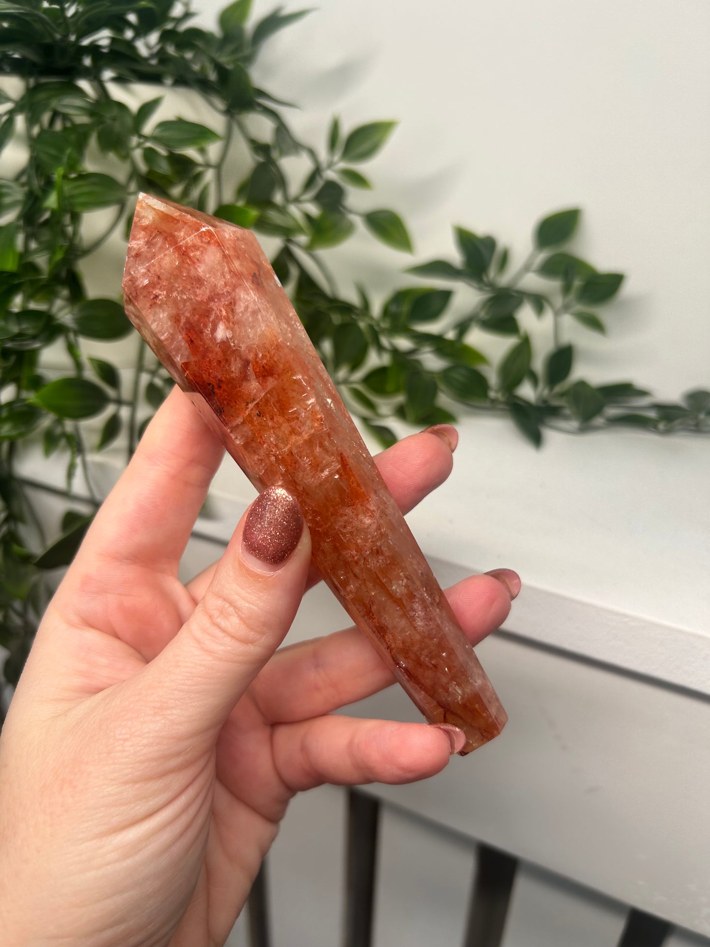 Fire Quartz Wand