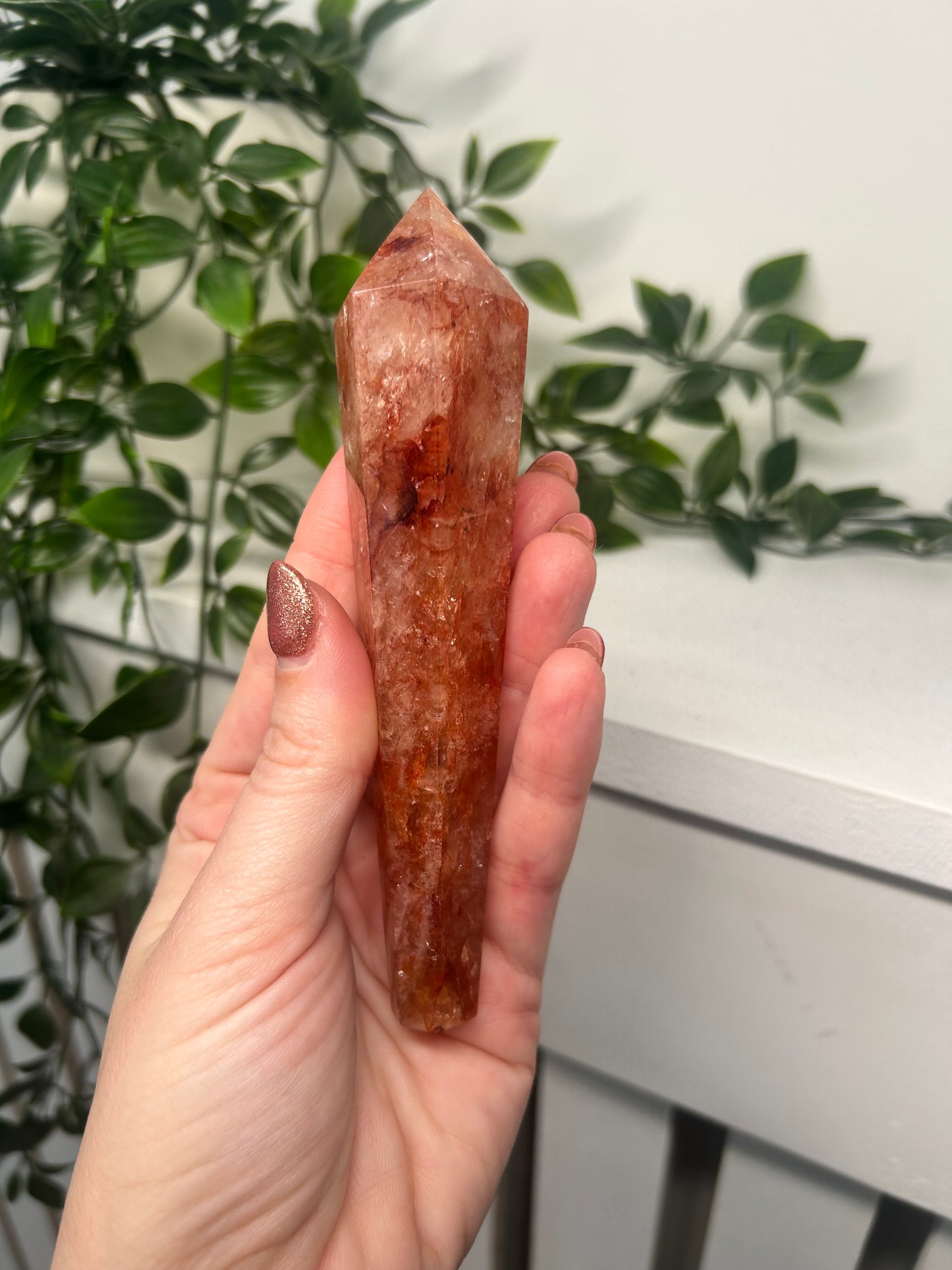 Fire Quartz Wand