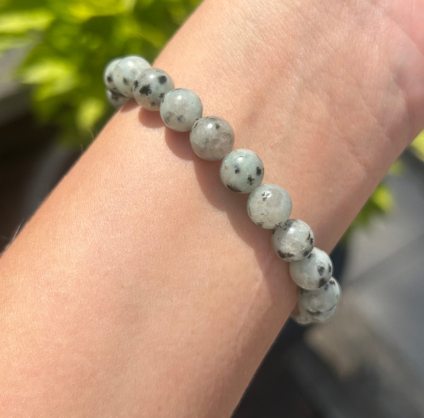 Labradorite Beaded Crystal Bracelet