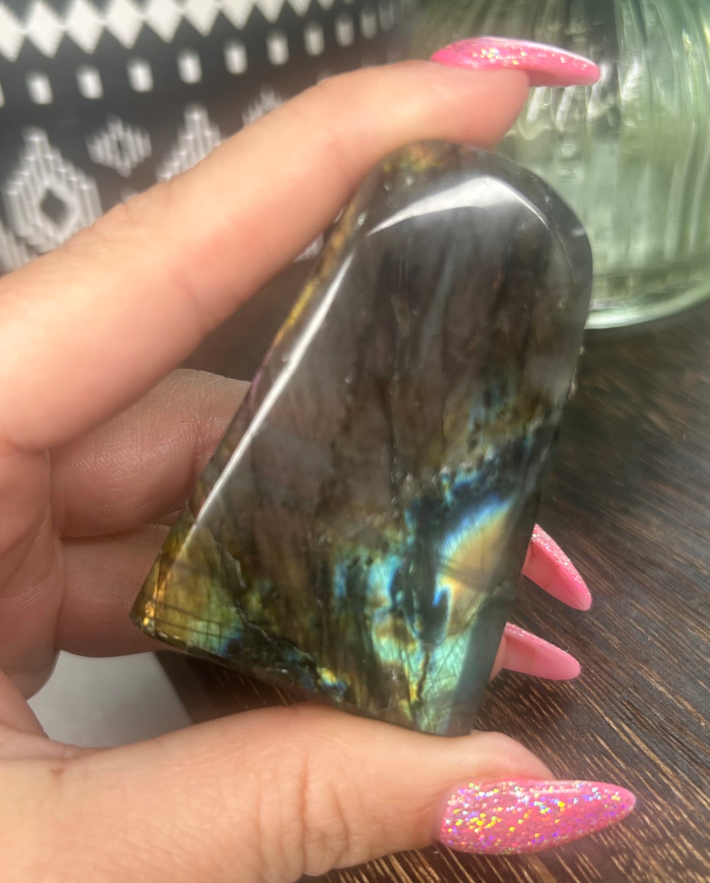 Labradorite Multi-Flash Crystal
