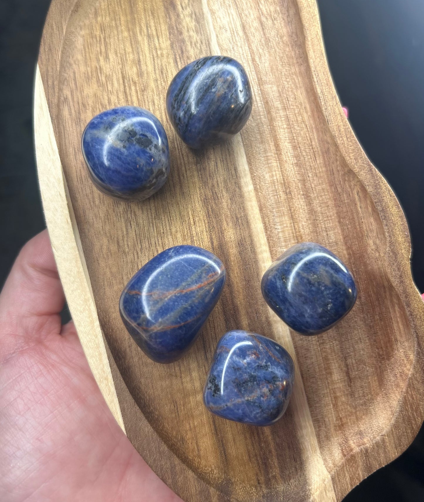 Large Sodalite Tumble Stone
