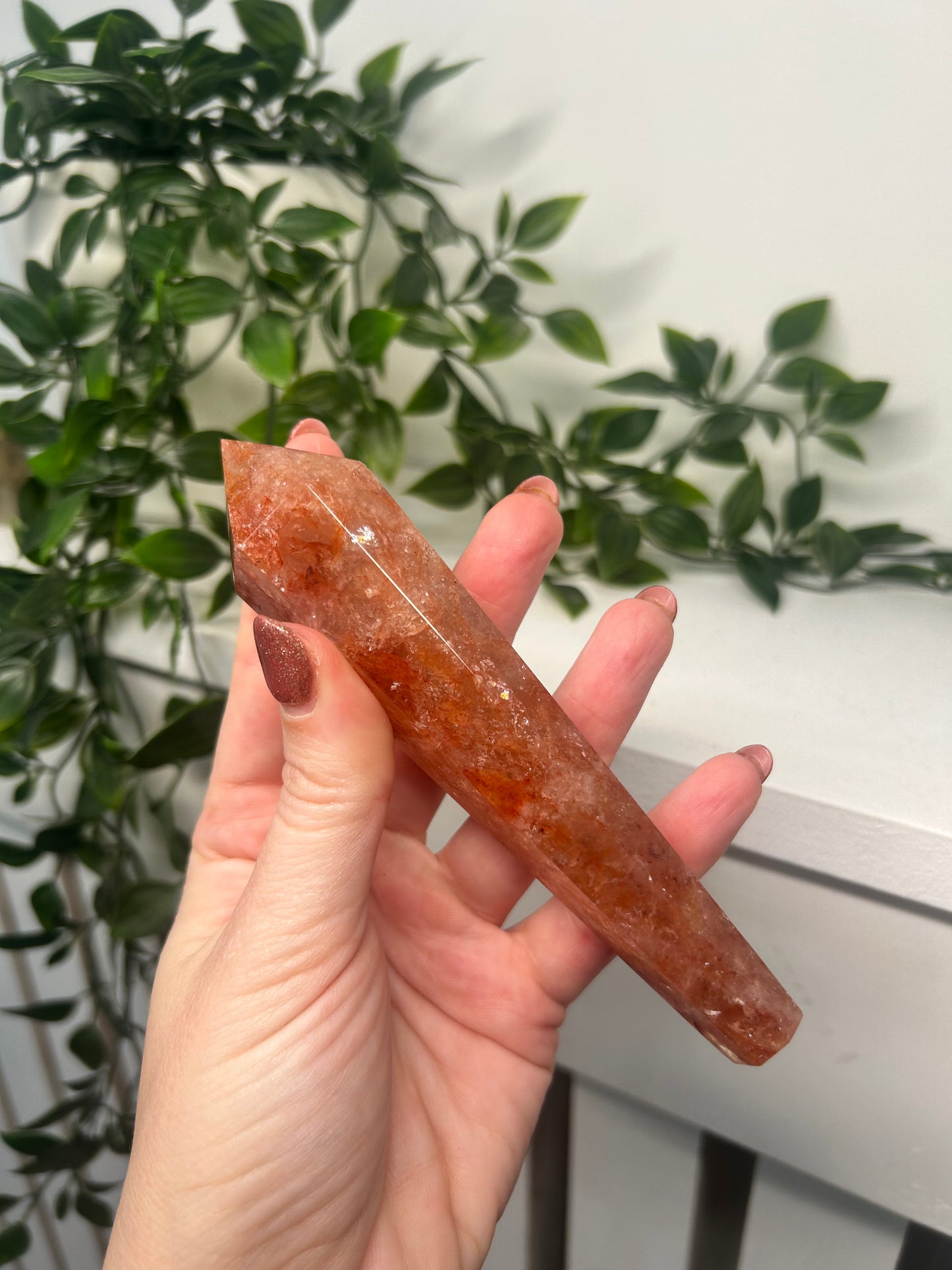 Fire Quartz Wand