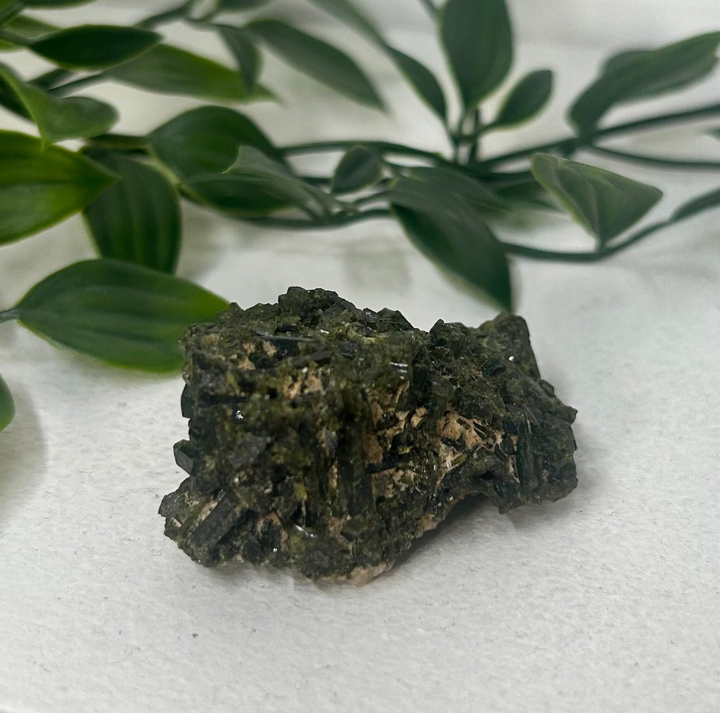Epidote Raw Cluster