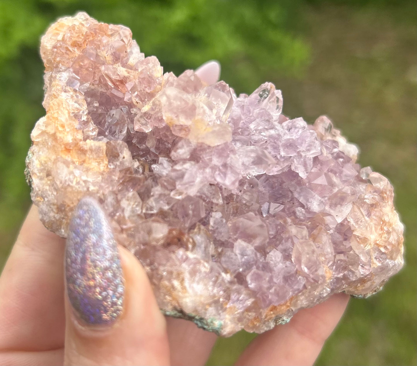 Pink Amethyst Raw Crystal Specimen
