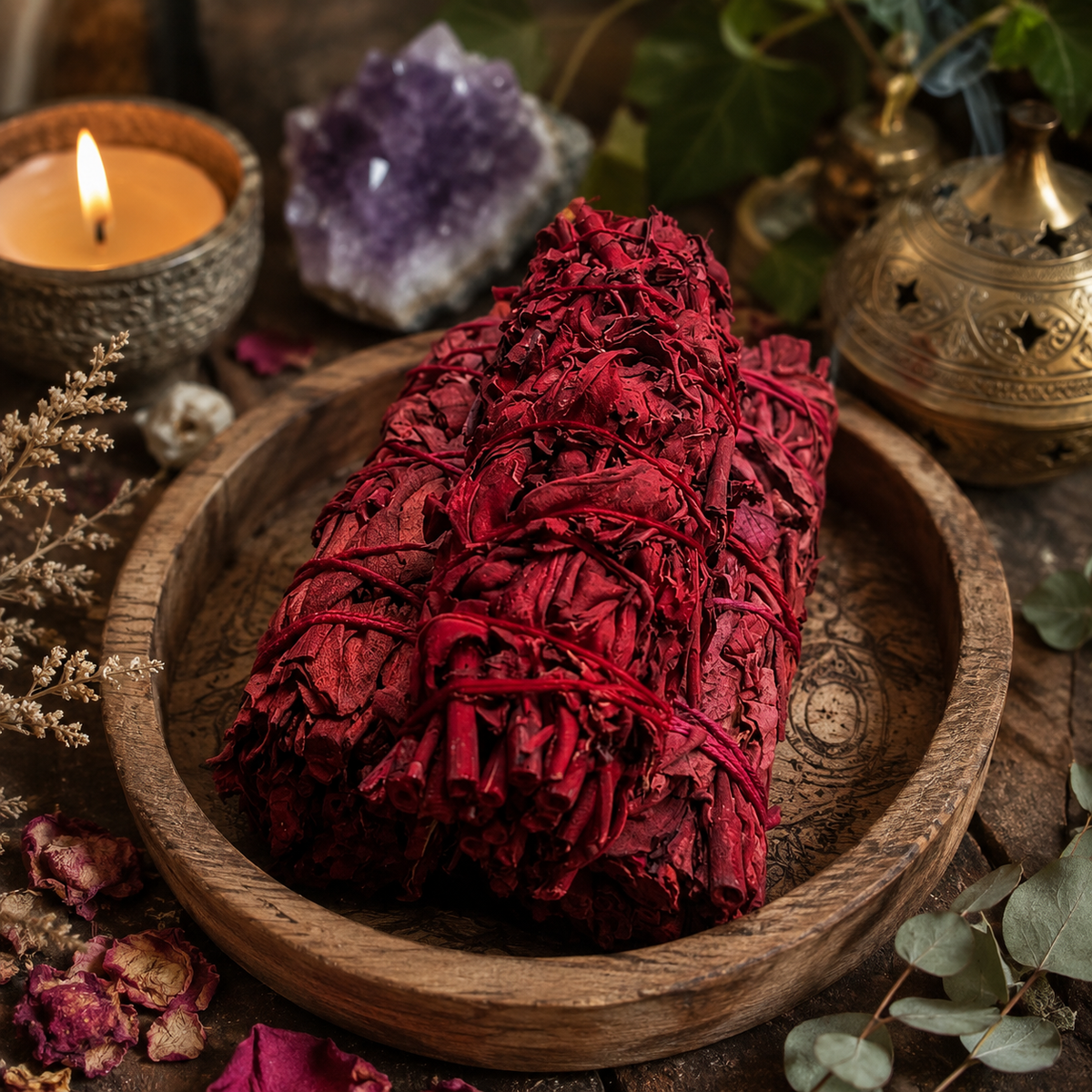 Dragons Blood Sage Smudge Stick