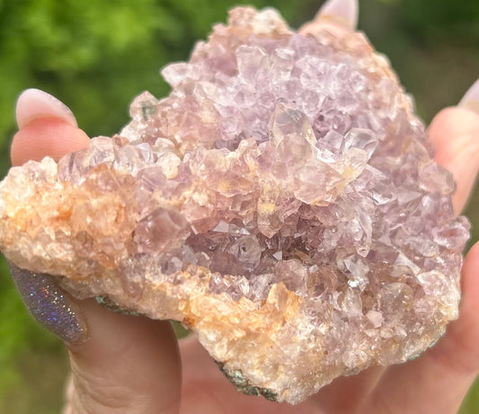 Pink Amethyst Raw Crystal Specimen