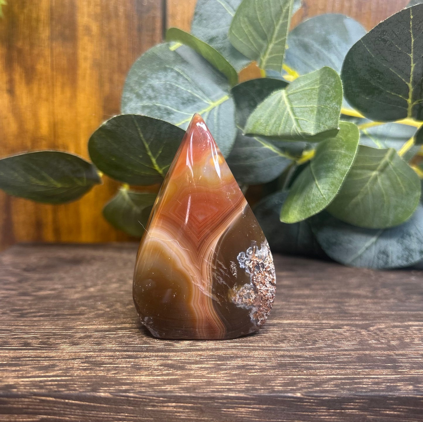 Carnelian Teardrop / Flame