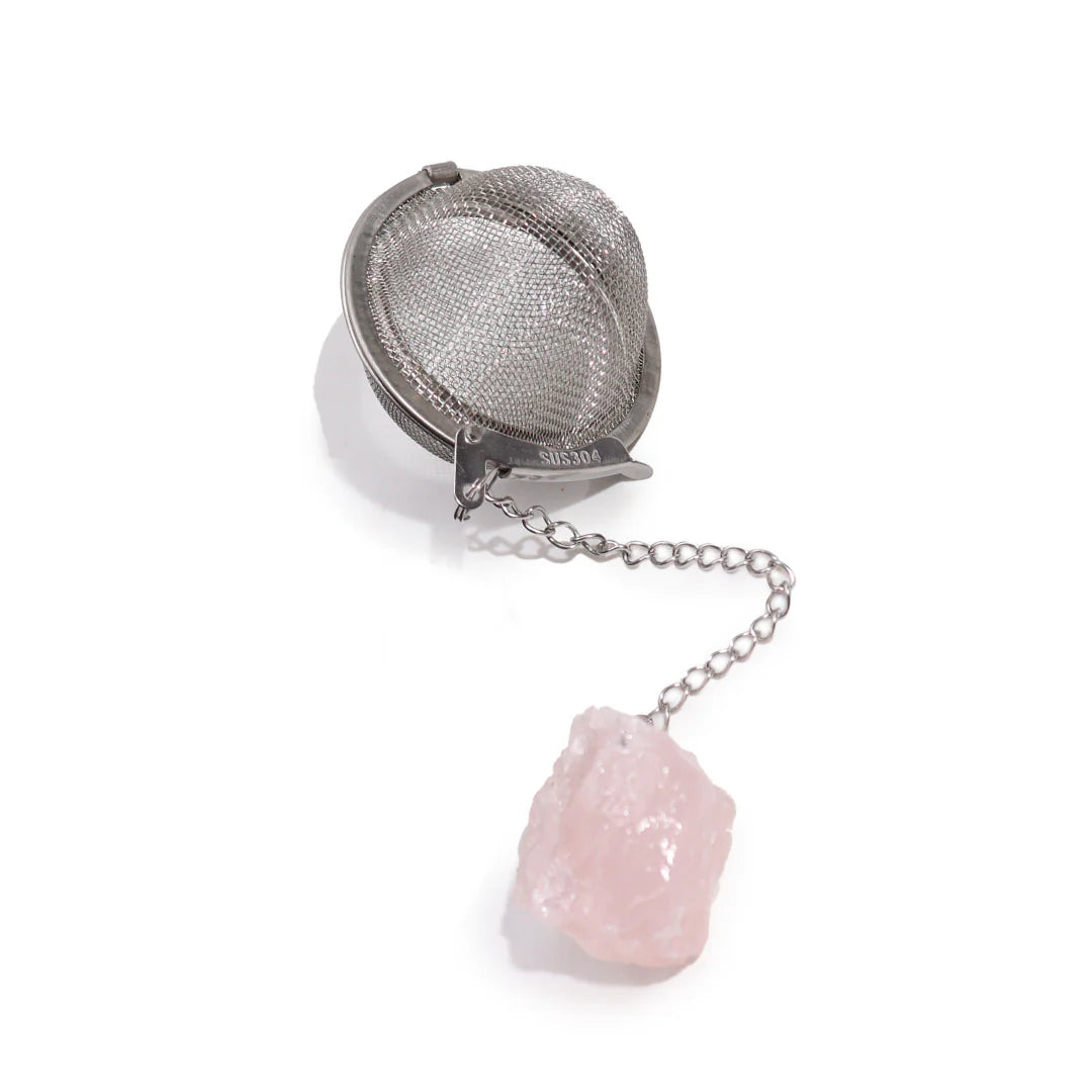 Rose Quartz Tea Infuser / Strainer