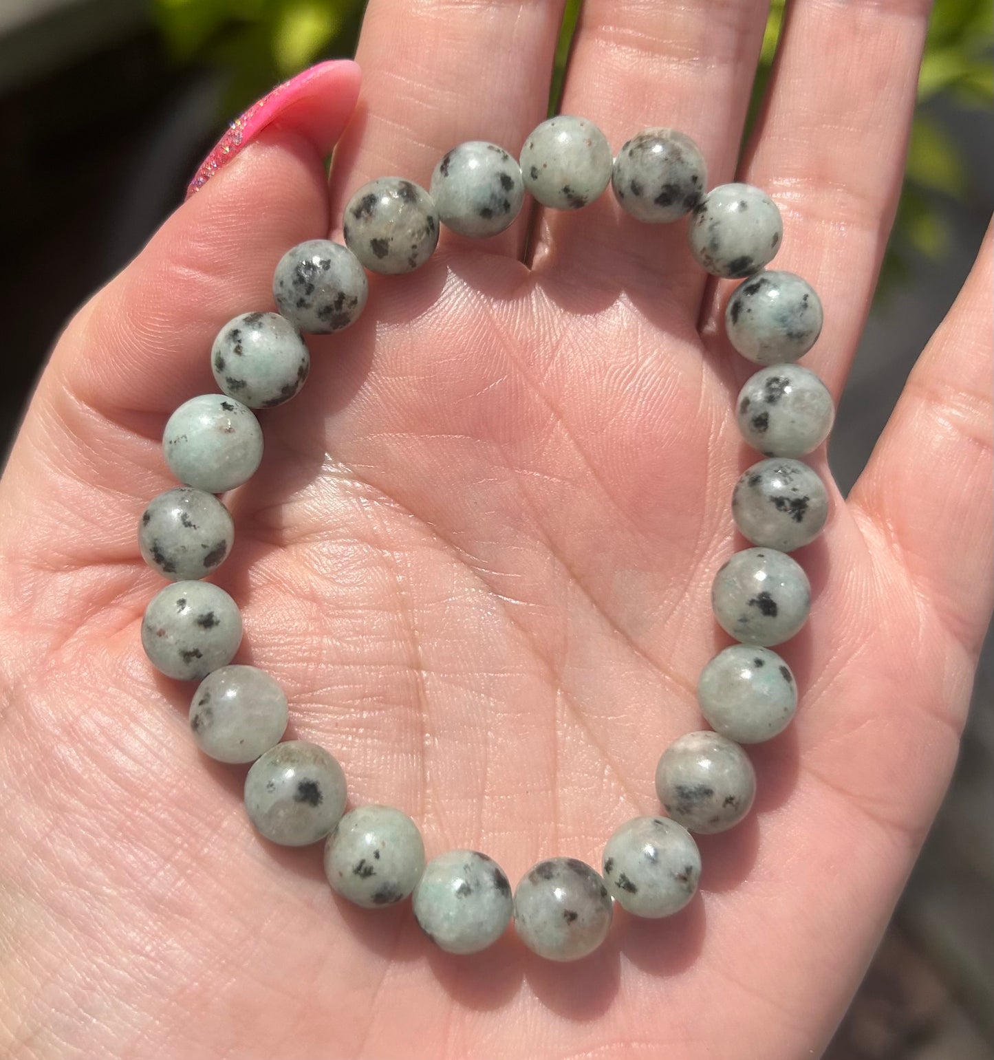 Labradorite Beaded Crystal Bracelet
