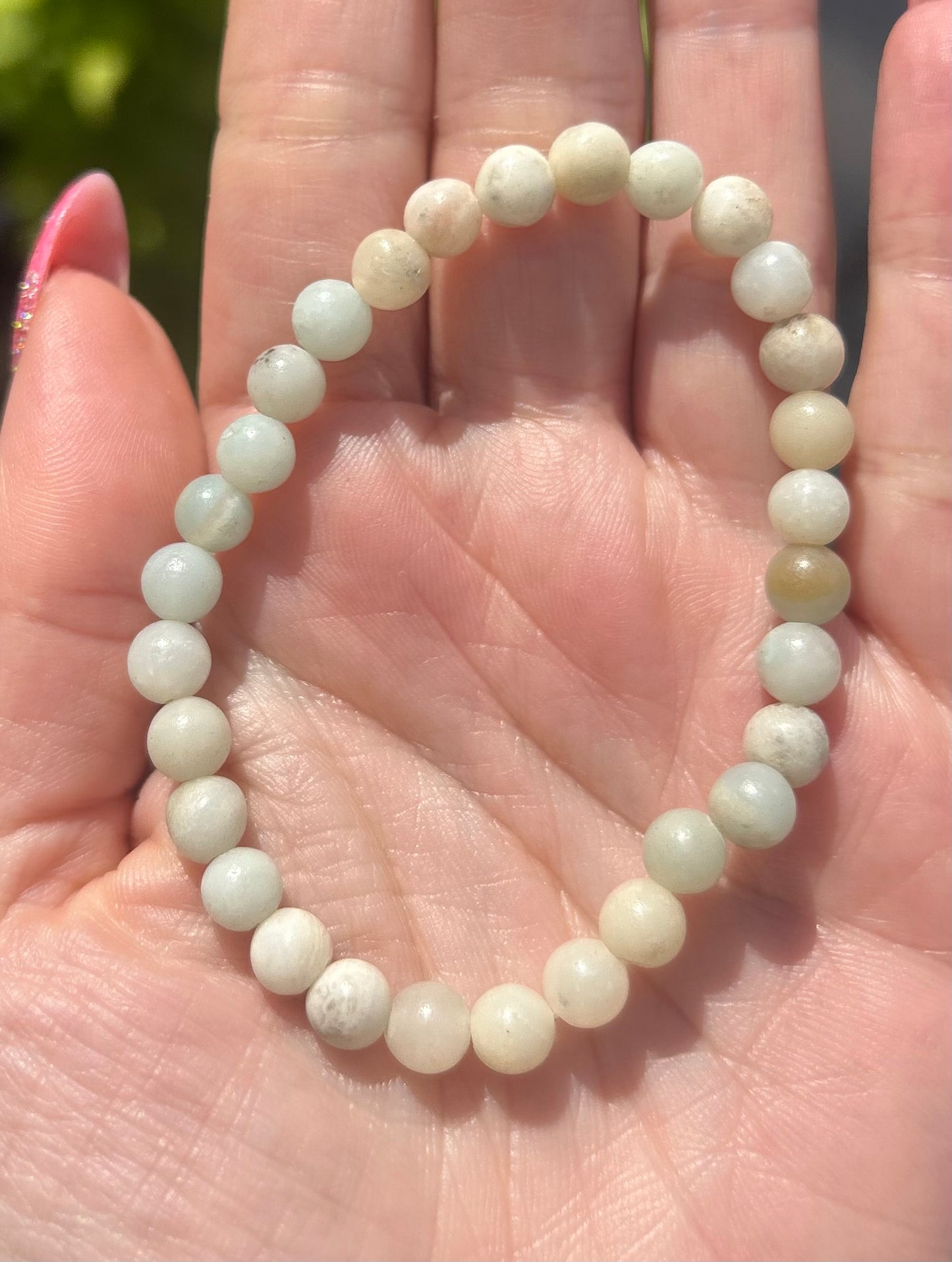 Carribean Calcite Crystal Beaded Bracelet