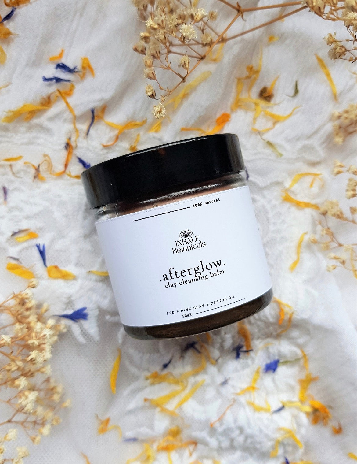 Afterglow Clay Cleansing Balm 50ml Jar