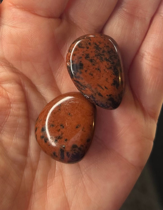 Mahogany Obsidian Small Tumble Stone